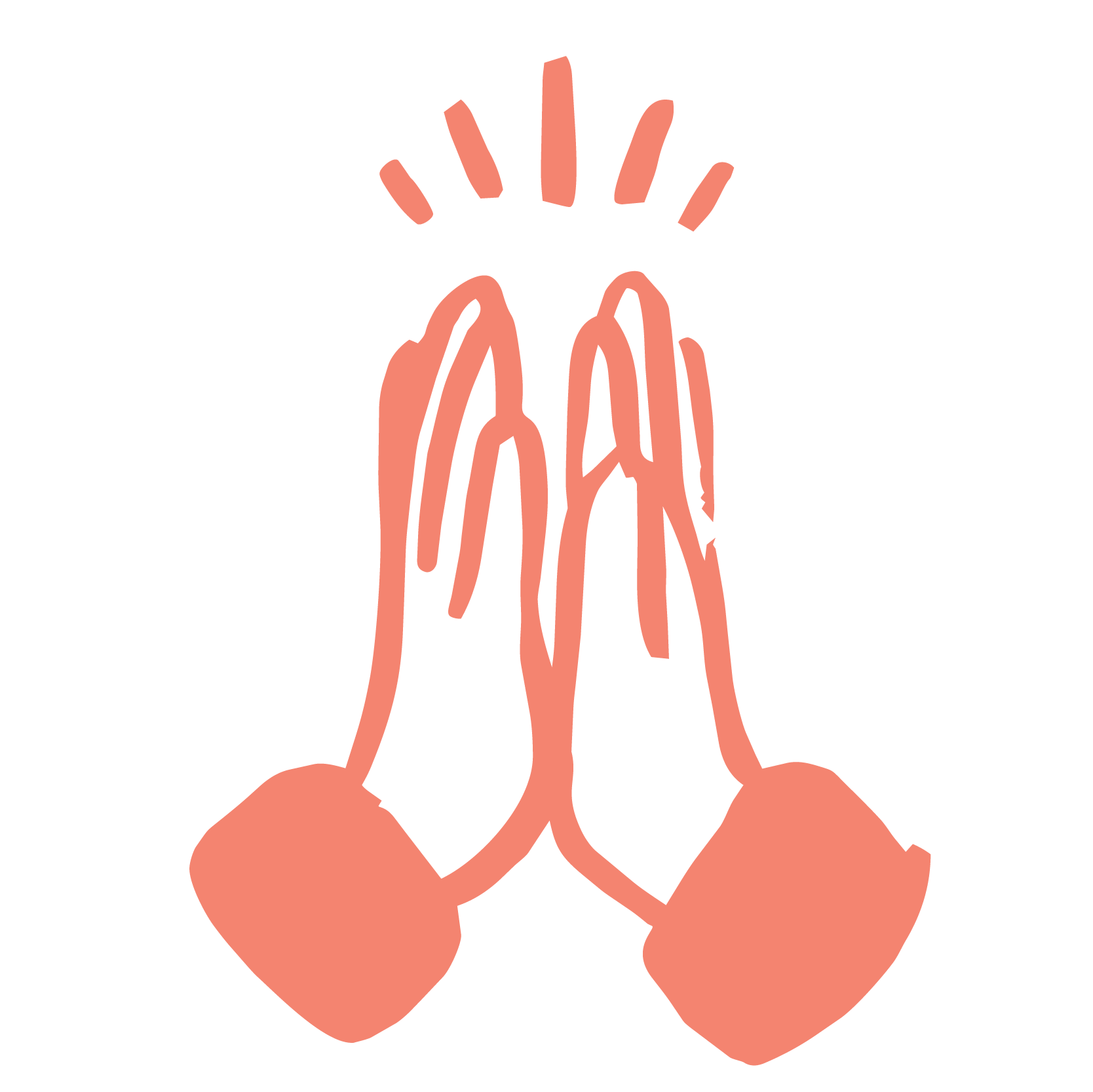 high five illustration